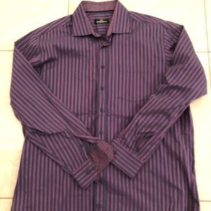 Bugatchi Button Up Long Sleeve Shirt XXL